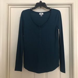 Old Navy Half Button Top